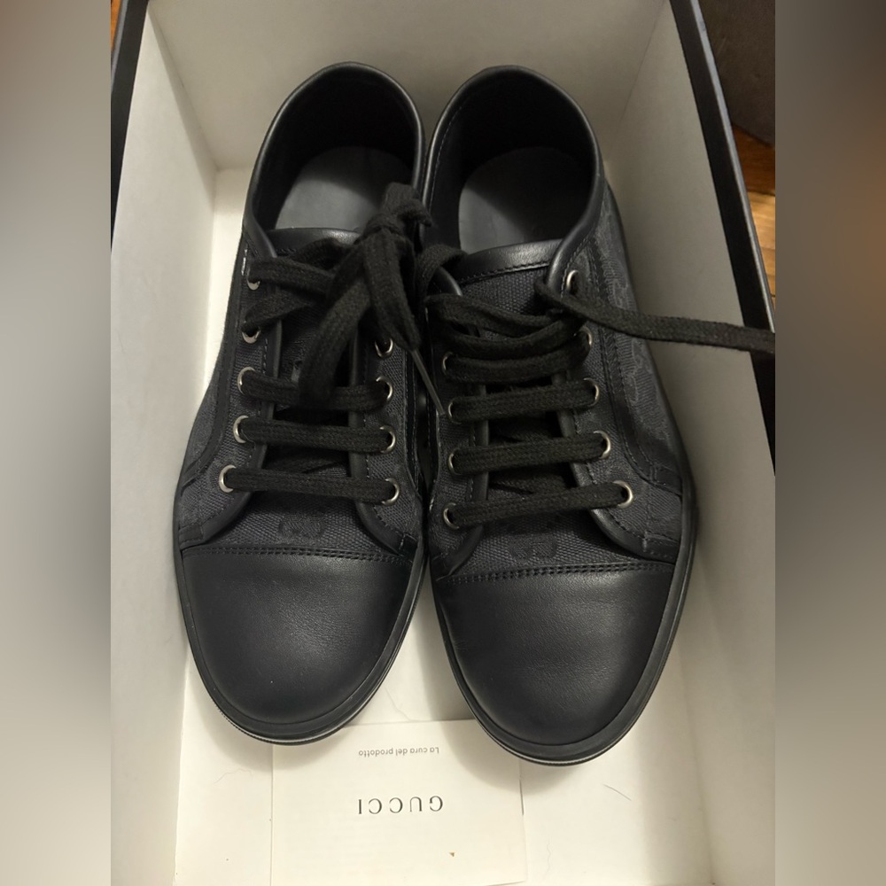 Black Gucci Sneakers
